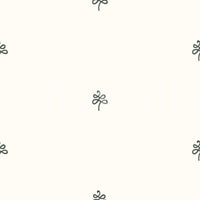 Carta da parati minimalista con motivo ornamentale disegnato a mano