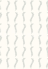 Minimalist Sage Leaf Sprigs Wallpaper⁠