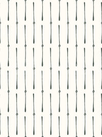 Moderne Tapete mit Muster aus linear angeordneten, voneinander getrennten Strichen