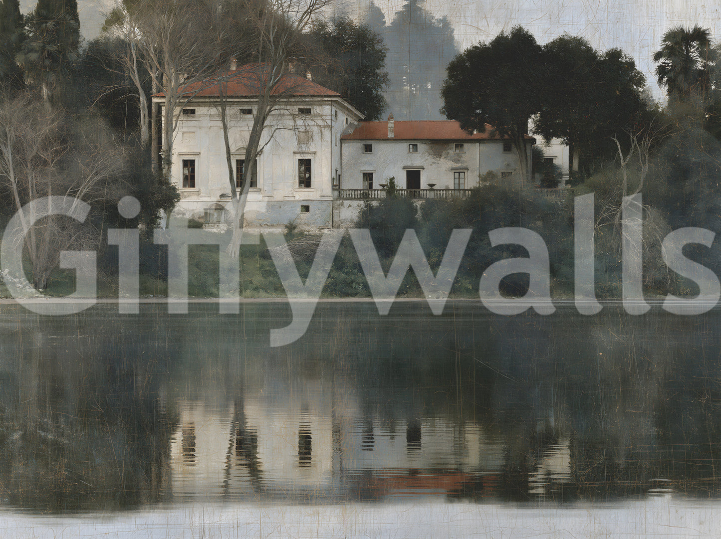 Fresque murale « Reflets d’un domaine européen ancien »