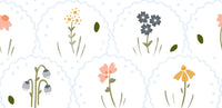 Tapete „Wilde Wiesenblumen“