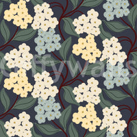 Tapet med botaniske klynger fra Midnight Meadow