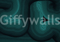 Wandbild „Deep Ocean Swirls“