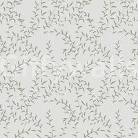 Papel de parede minimalista com padrão de folhas de salva