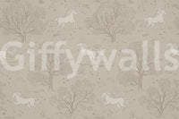 Paysage mural Magical Unicorn Dreamland - Sandstone