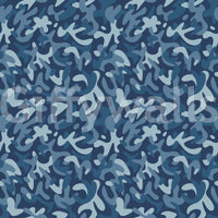 Papier peint à motif camouflage bleu marine nuit