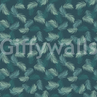 Minimalist Sage Palm Leaf Weave Wallpaper⁠