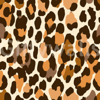 Papel de parede clássico com padrão de manchas de animais