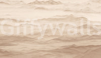 Roerich Valley - Sepia Wall Mural