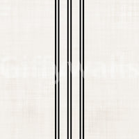 Carta da parati con texture effetto lino a strisce nere
