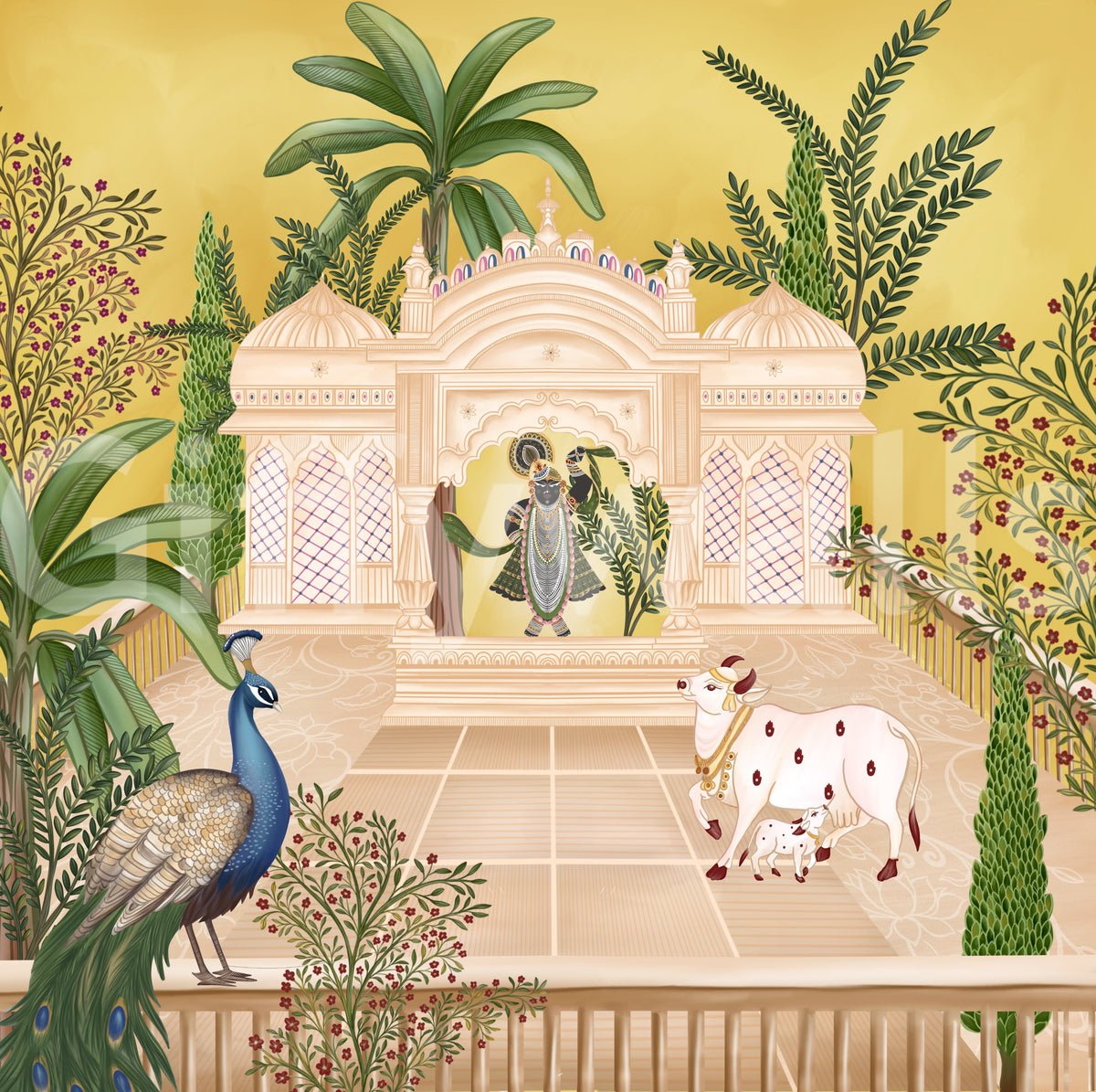 PITCHWAI MURAL-TAPETE Wandbild