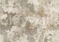 Warm Sand Golden Ginkgo Leaf Vintage Wall Mural Wall Mural