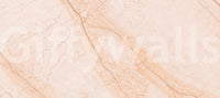 Papier peint panoramique à texture de pierre marbrée pêche douce