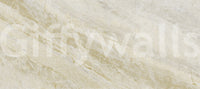 Murale da parete effetto marmo venato color crema e sabbia
