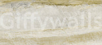 Papier peint panoramique aspect dalle de marbre à veines dorées