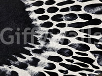 Fresque murale abstraite en taches d’encre