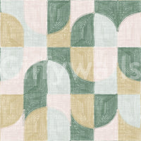 Papier peint géométrique audacieux, texturé et peint à la main, harmonieusement équilibré⁠