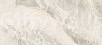 Papier peint panoramique à texture de veines de pierre dans des tons neutres