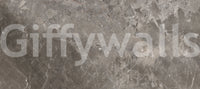 Papier peint panoramique à texture de marbre gris orageux