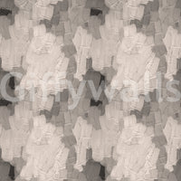 Papel de parede com pinceladas em camadas em tons neutros de impasto⁠