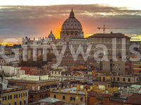 Wandbild „Goldene Stunde“ in der Petersbasilika