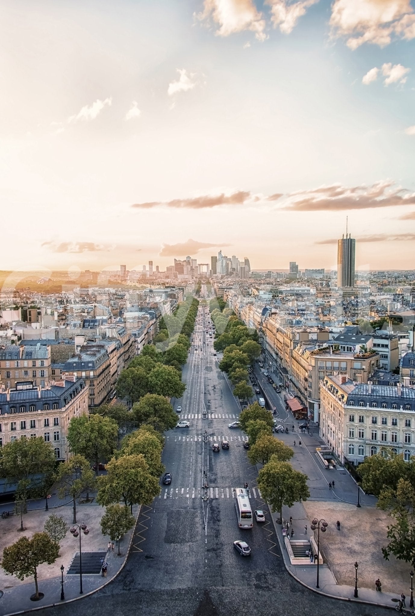 West Paris Wall Mural