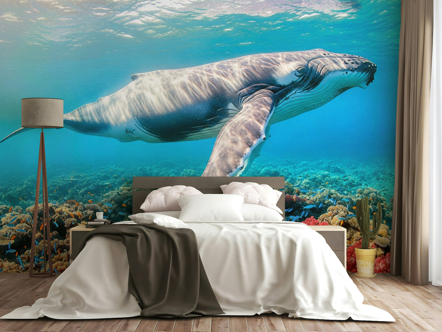 The image has a calm, tranquil mood.

