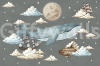 The image is suitable for a bedroom or a nursery.

