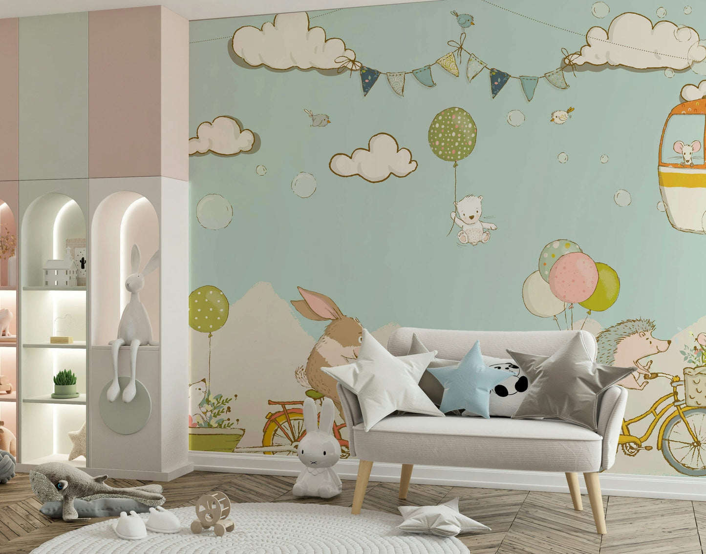 Animal Adventures Wall Mural -2761312