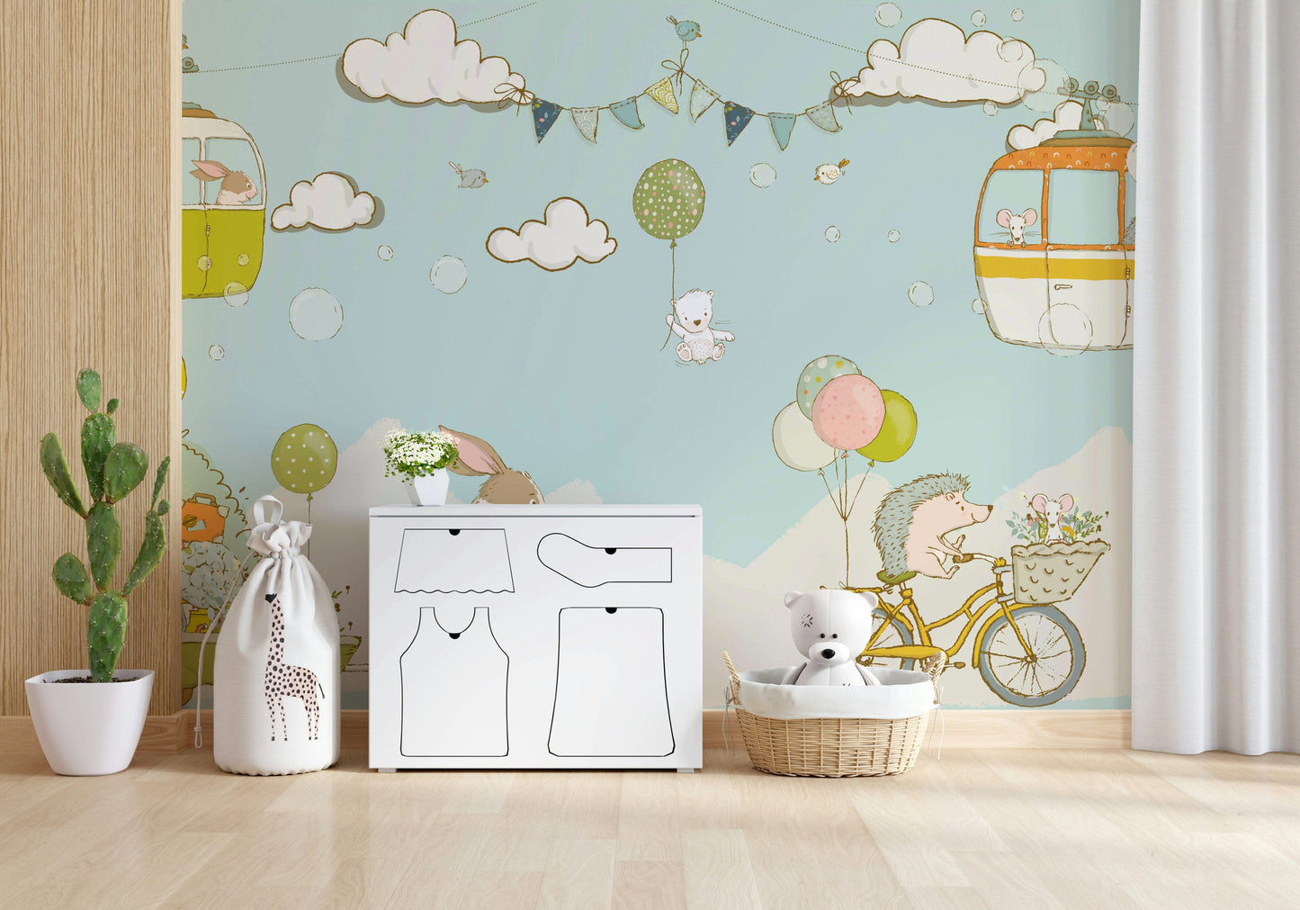 Animal Adventures Wall Mural -2761312