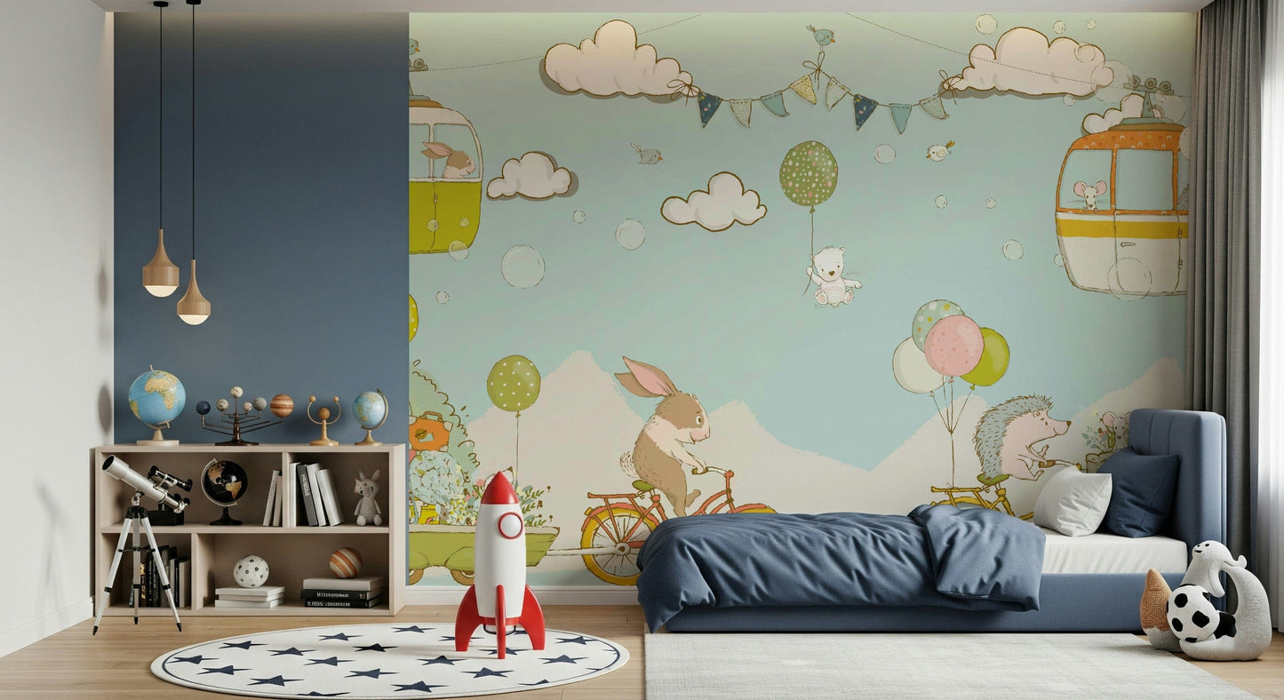 Animal Adventures Wall Mural -2761312