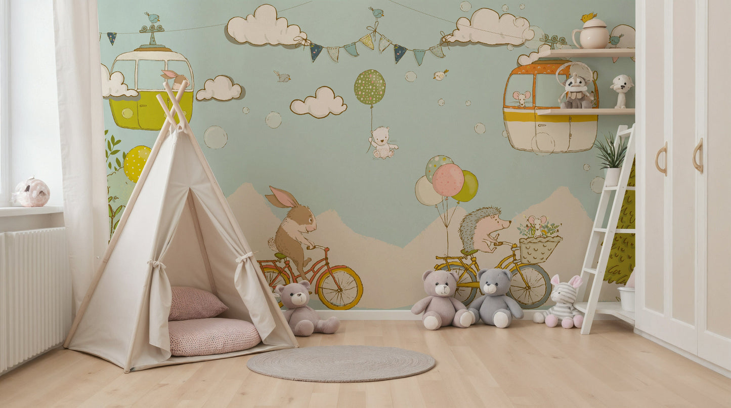 Animal Adventures Wall Mural -2761312