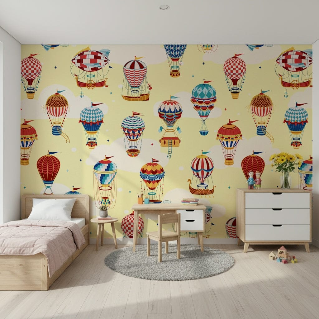 Up, Up, and Away Balloons Wall Mural -2735492
