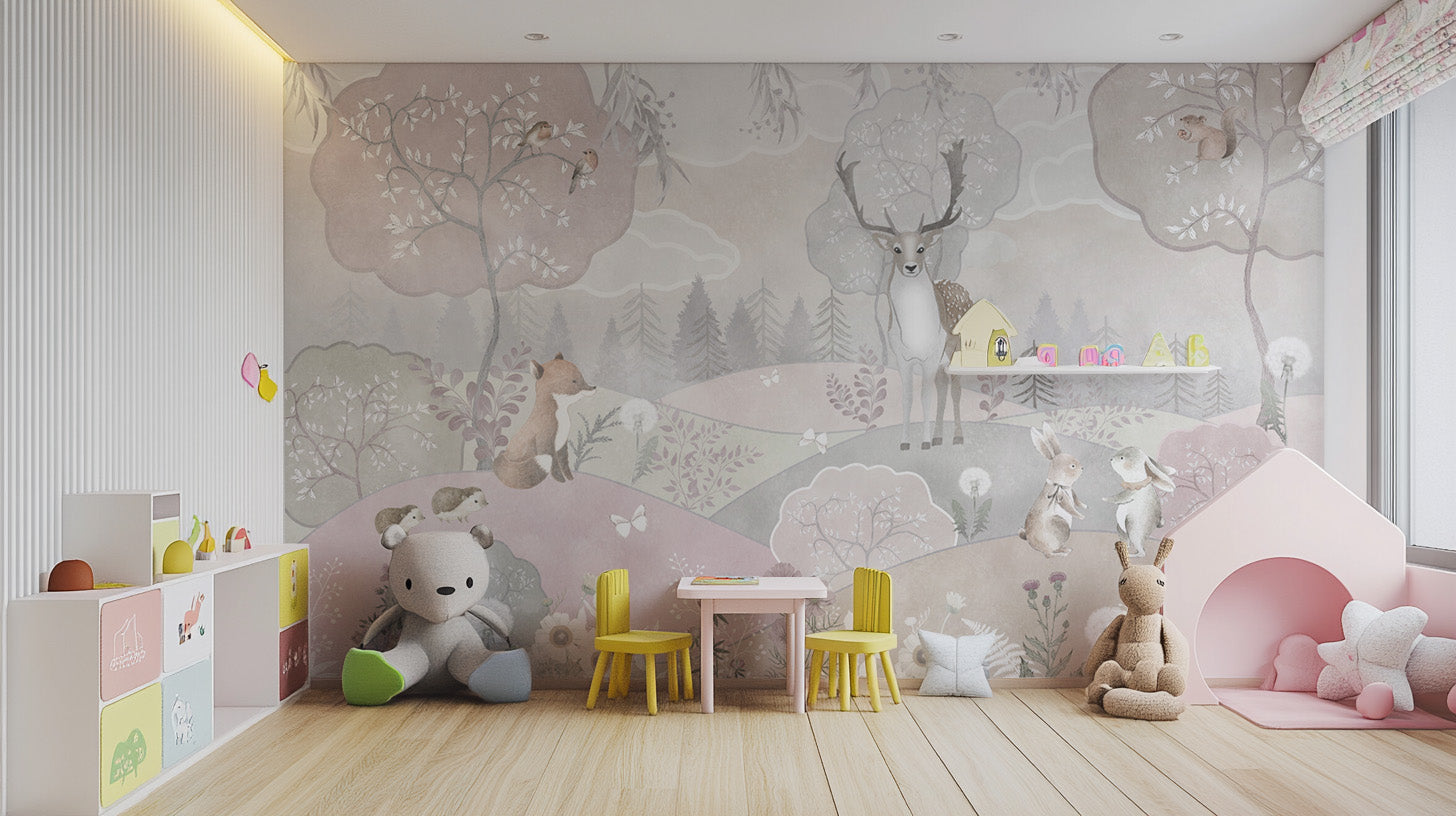 Charming Woodland Wallpaper for Walls
