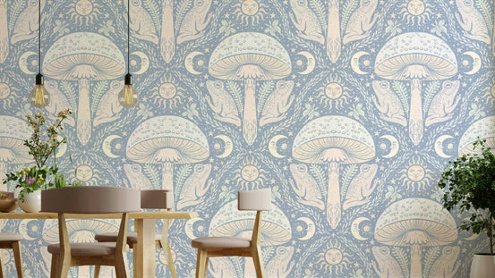 Whimsigothic Toadstools Ayara Pastel-02 Wallpaper

