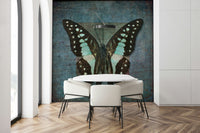 Whispering Butterfly Aura Wall Mural