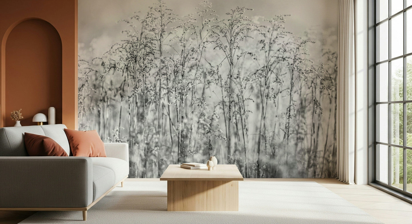 Whispering Weeds Wall Mural