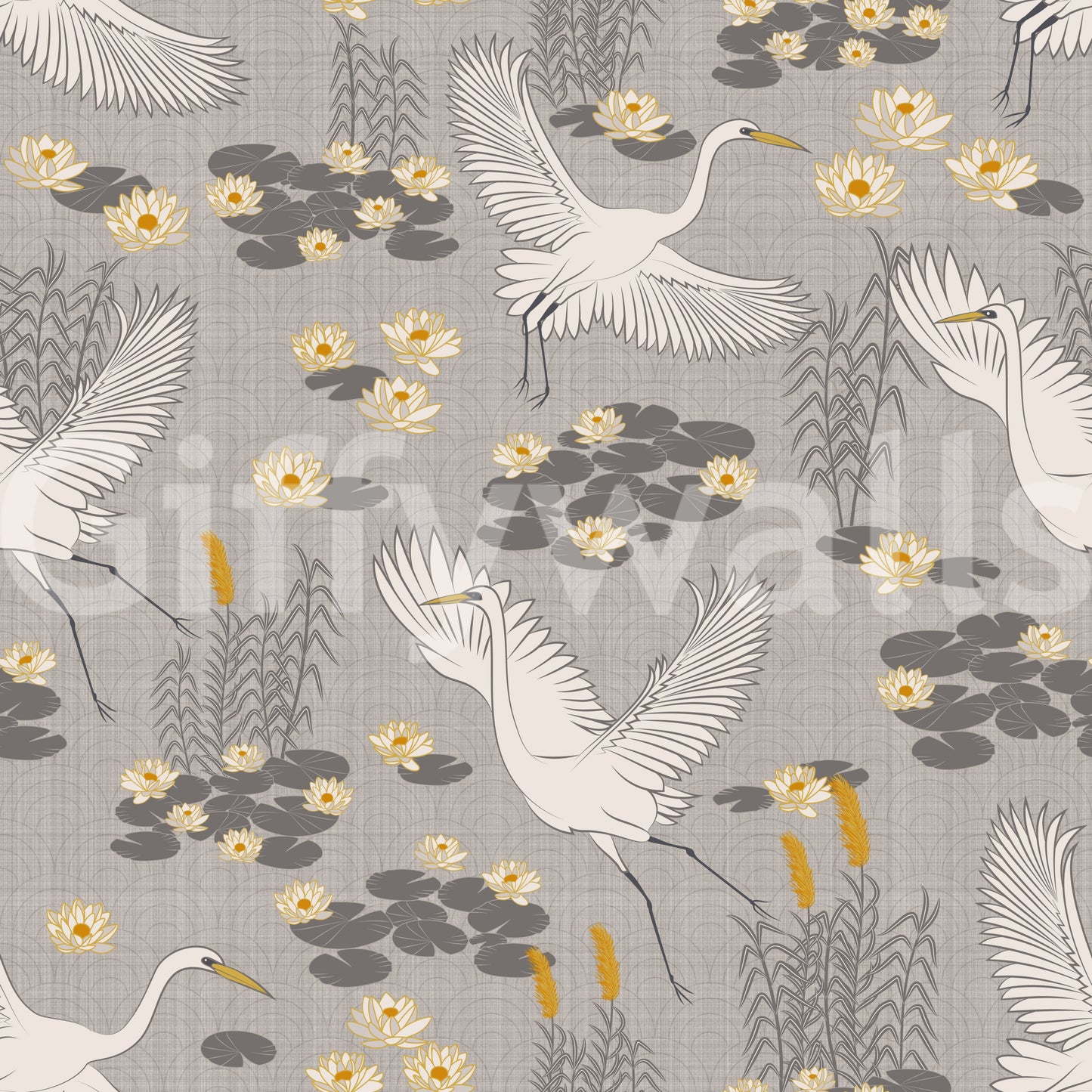 ラグーンの白いヘロン - 明るい壁紙⁠