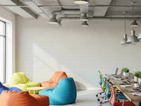 Textured wall mural with whitewashed plaster and subtle imperfections for rustic or coastal décor.
