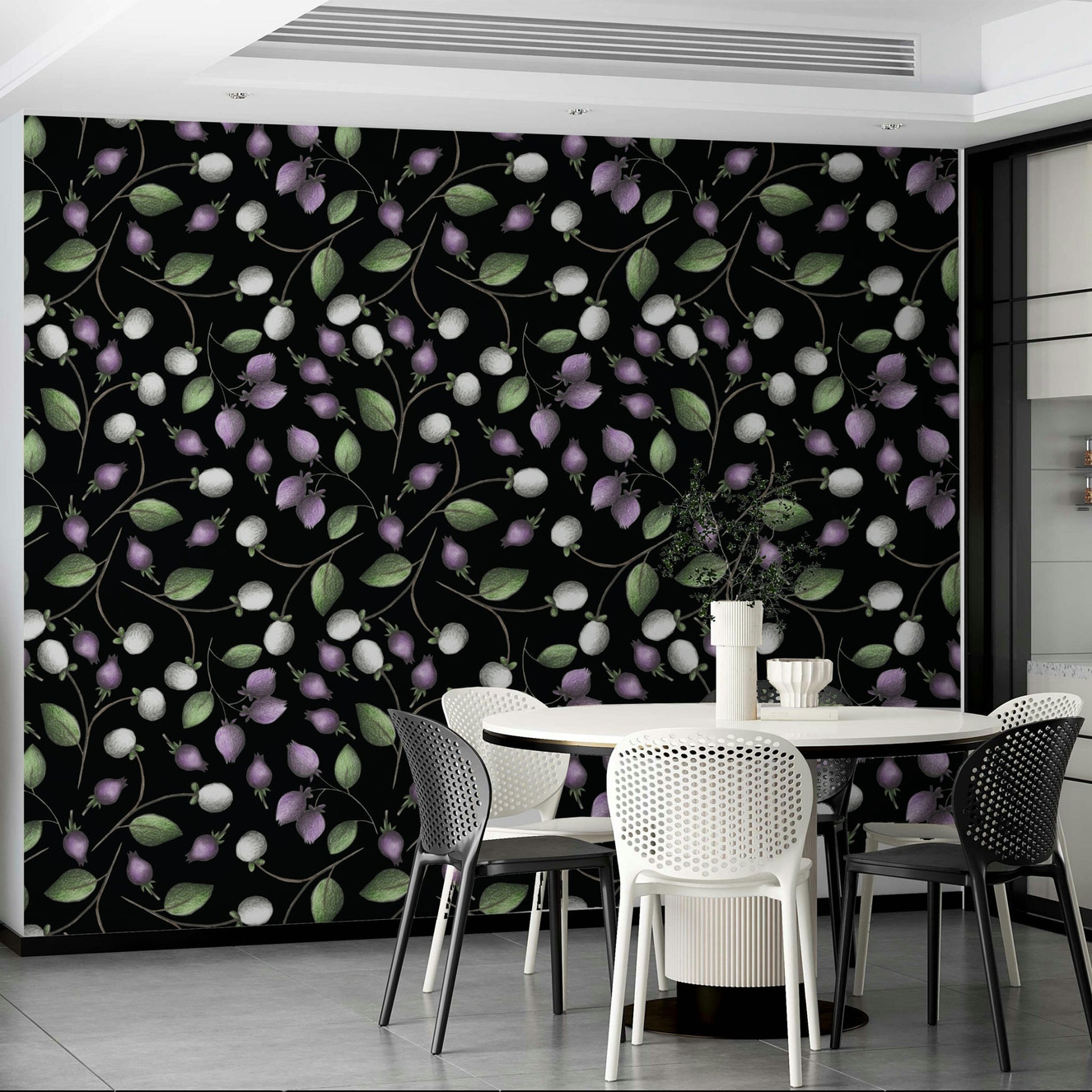 Forest fruit botanical wall art

