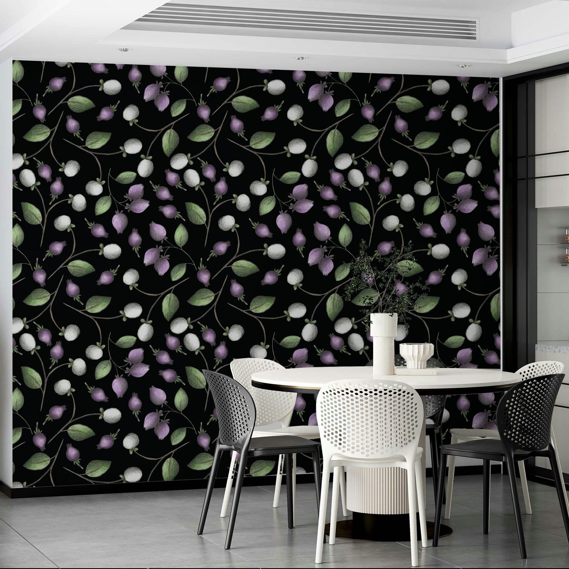 Forest fruit botanical wall art

