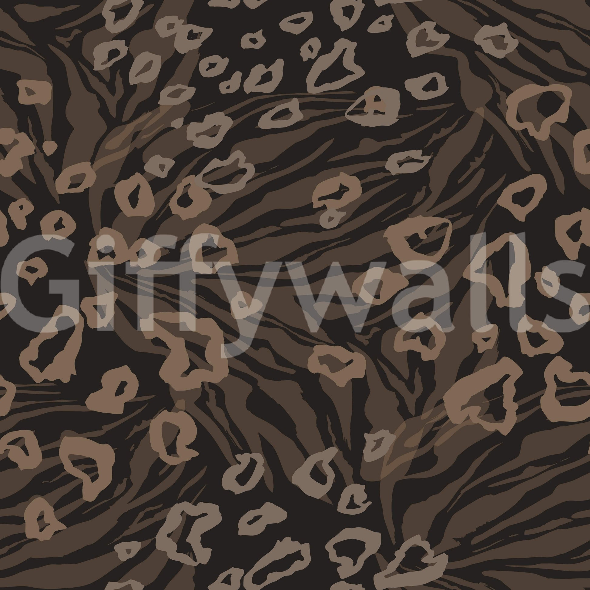 A high-quality exotic forest wall mural for walls.

