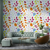 artistic floral design with a white background

