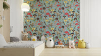 Storybook style wallpaper for walls
