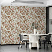 Close-up of floral design with delicate pink roses

