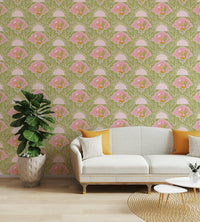 The design is non-realistic and interpretive.

