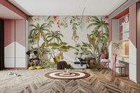 Nature-themed wallpaper for walls

