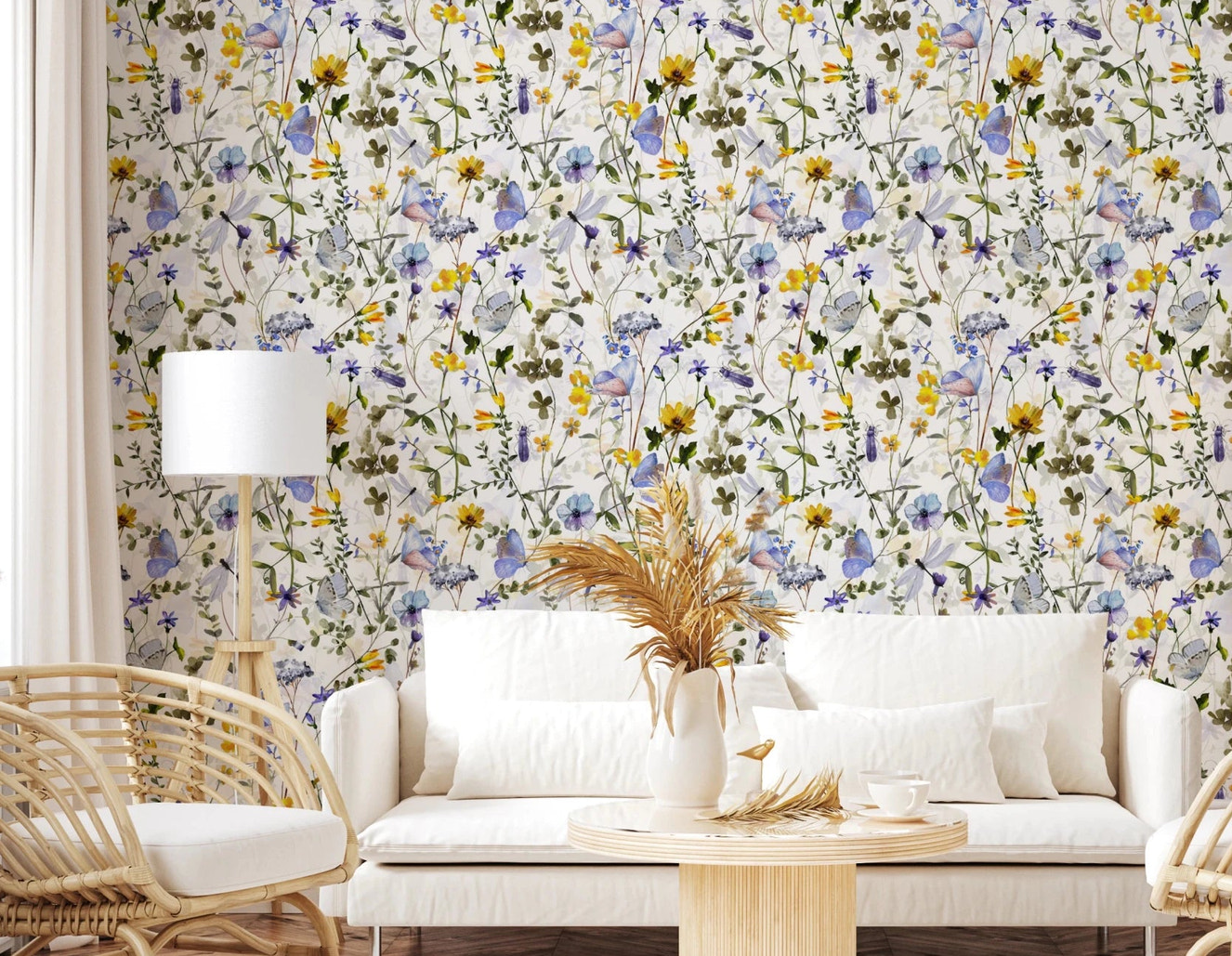 Wildflower Waltz By Uta Naumann Wallpaper⁠