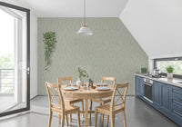 Wildflower Whisper wall covering showing intricate meadow plant illustrations for kitchen.
