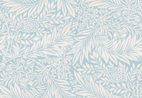 The wallpaper has a smooth, non-reflective matte finish.

